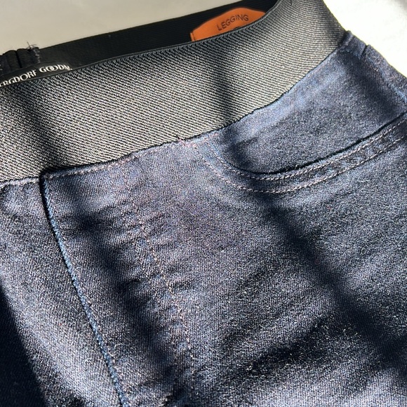 Tory Burch Navy Cropped Legging Size 25 - Picture 3 of 6